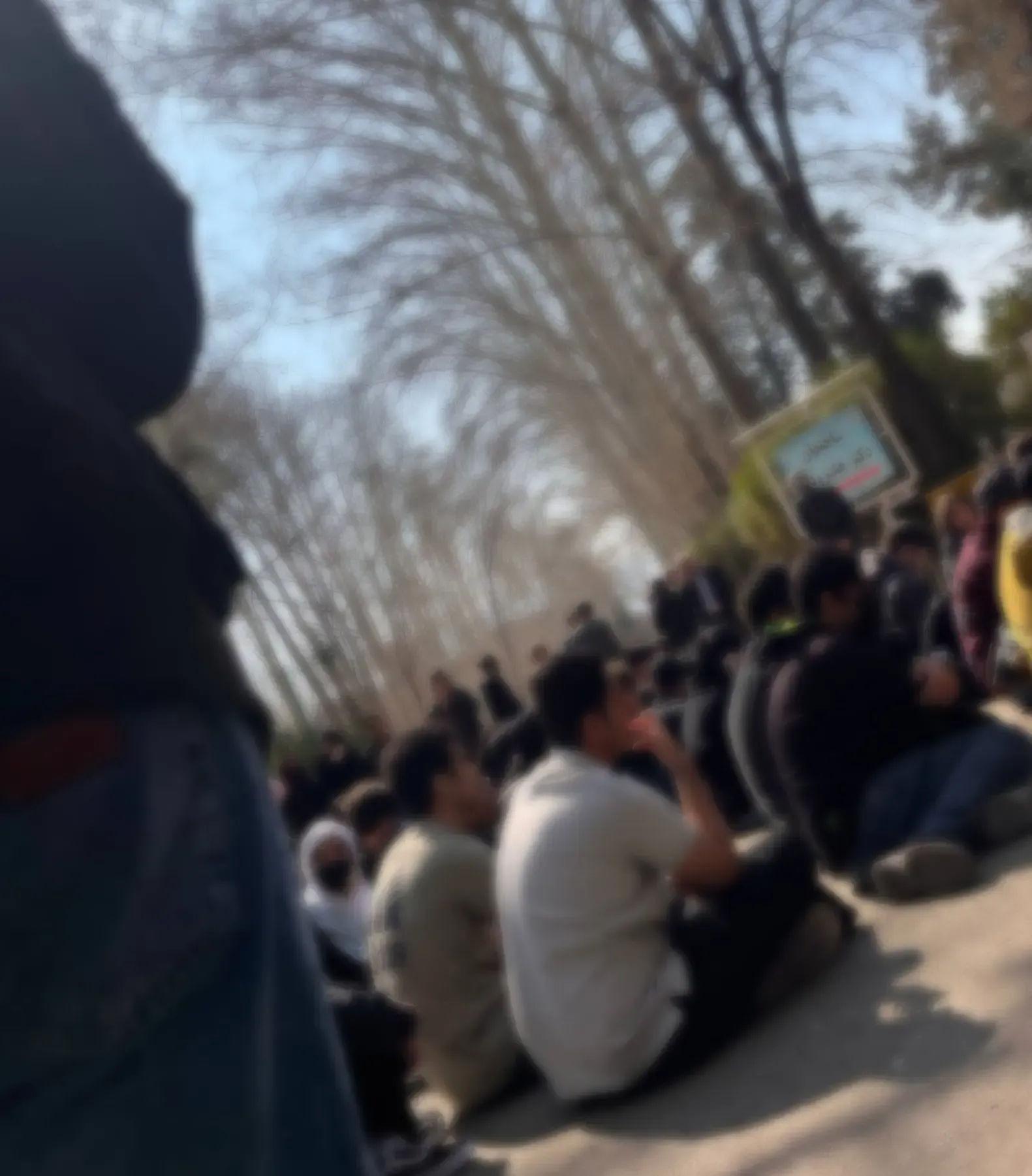 تجمع اعتراضی دانشجویان دانشگاه های تهران