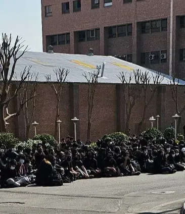 تجمع اعتراضی دانشجویان دانشگاه های تهران
