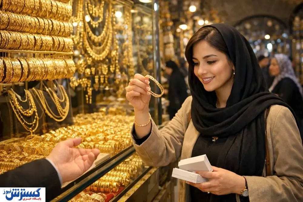 سقوط آزاد طلا در میانه جنگ / ریزش ۲.۶ میلیون تومانی هر گرم طلا در ۱۰ روز!