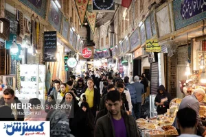 حمله به مغازه های بازار بزرگ ۱۵ خرداد تهران/ مغازه ها خراب شدند + فیلم