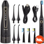 تصویر مسواک برقی Fairywill مدل 507+5020E - مشکی ا Fairywill oral care combo, Electric Toothbrush & Oral Irrigator Model (507+502OE) Fairywill oral care combo, Electric Toothbrush & Oral Irrigator Model (507+502OE)