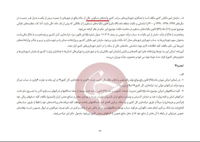 درآمددولت از لاکچری‌ها  و خانه های خالی در بودجه ۱۴۰۰ مشخص شد