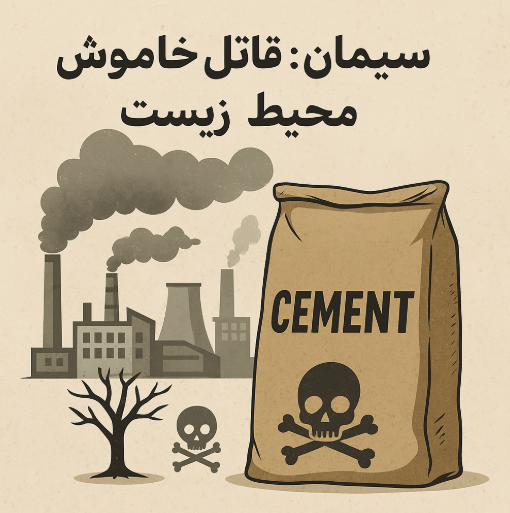 سیمان قاتل خاموش محیط زیست
