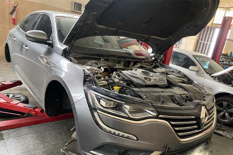 تعمیرگاه ال نود و مگان
