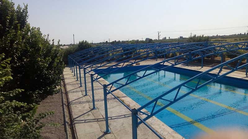 نقشه فونداسیون سوله سبک و سنگین